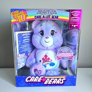 NIB Care Bears Care-a-Lot Special Edition Plush Bear